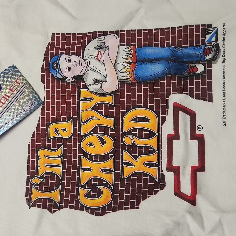 New Kids Large Chevy Tshirt
